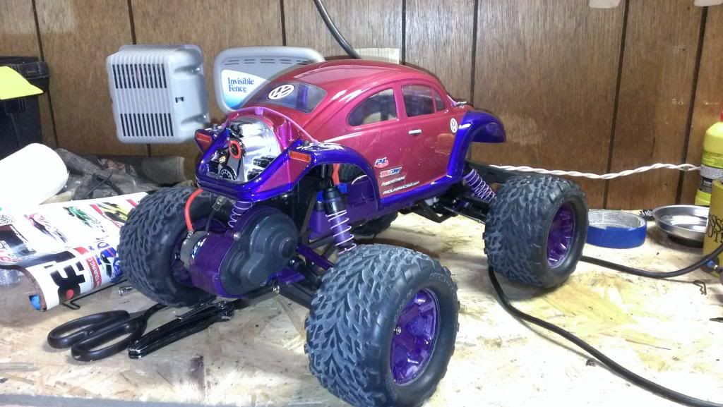rustler baja bug body